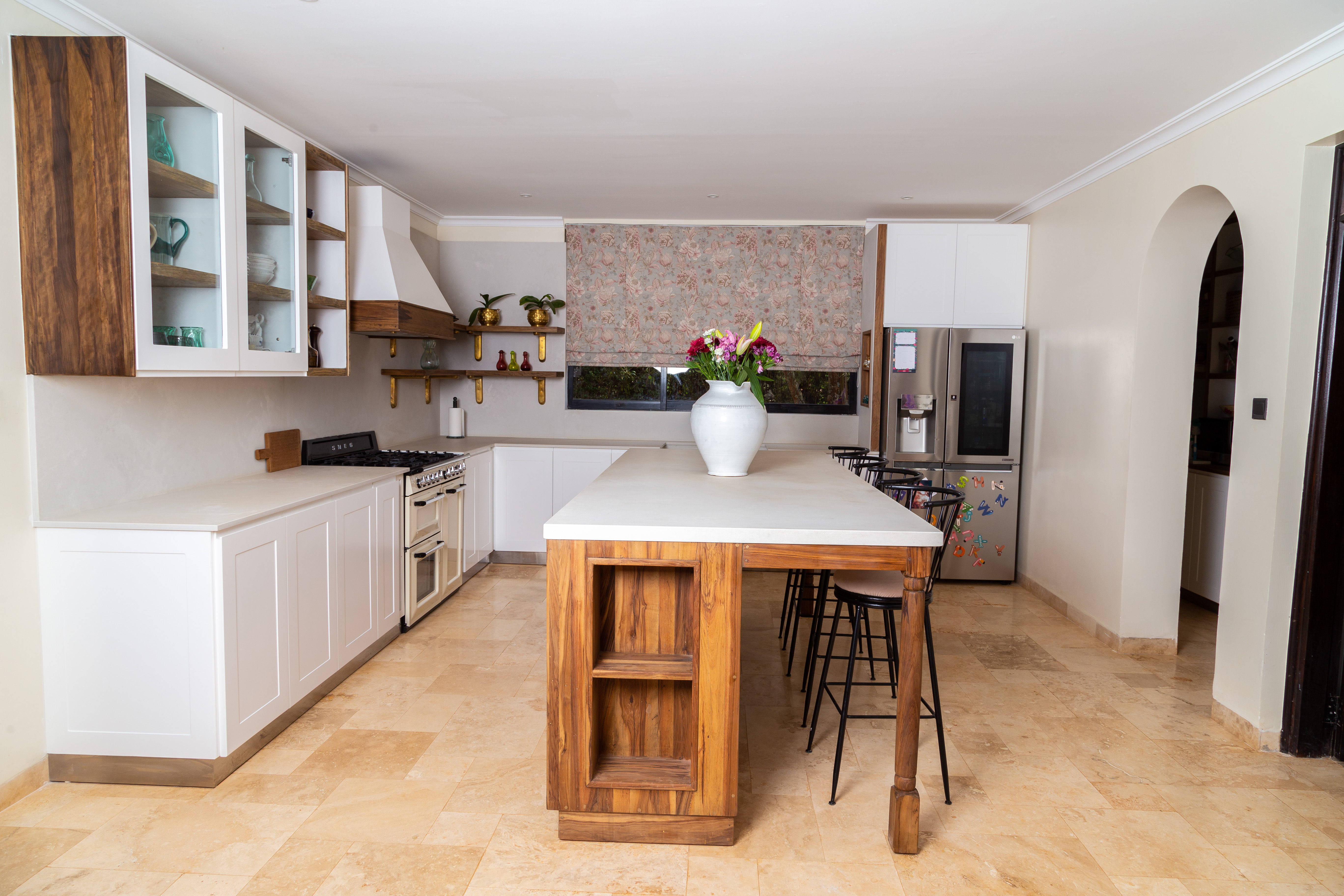 Kitchen design with fitted cabinetry