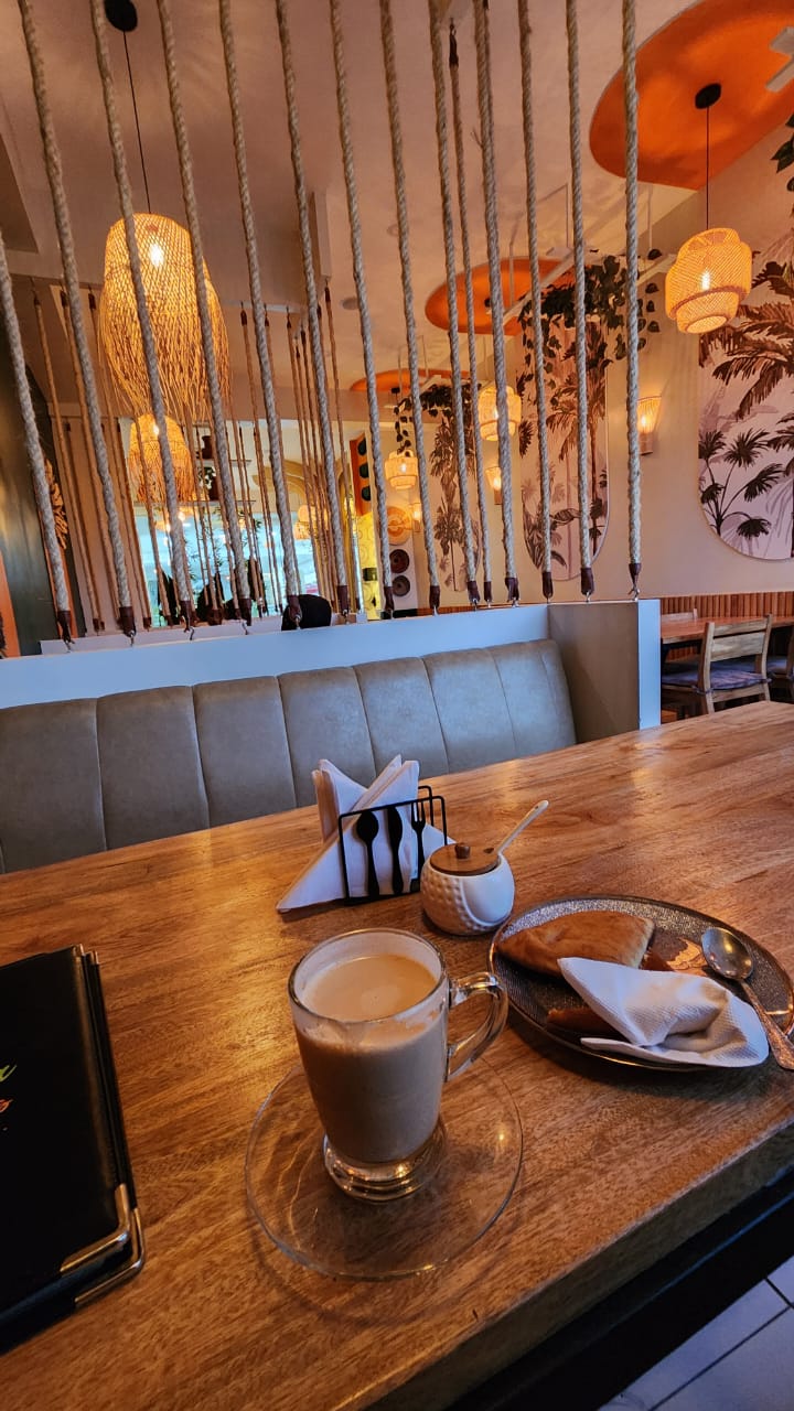 Bara Swahili Dishes restaurant interior seating and decor